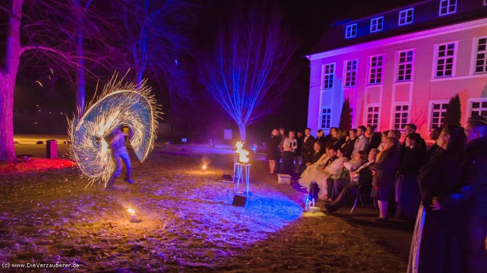 Lichtershow für Hochzeit, Geburtstag, Firmenfeier